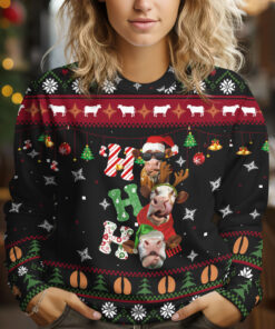 Ugly Cow Christmas Sweater