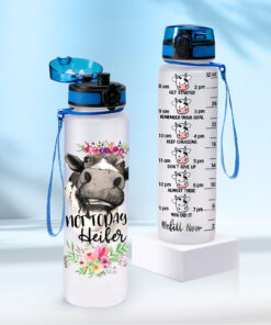 Stay Moo-tivated Water Bottle